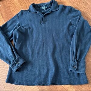 Mens Polo Ralph Lauren 100 percent cotton long sleeve sweater